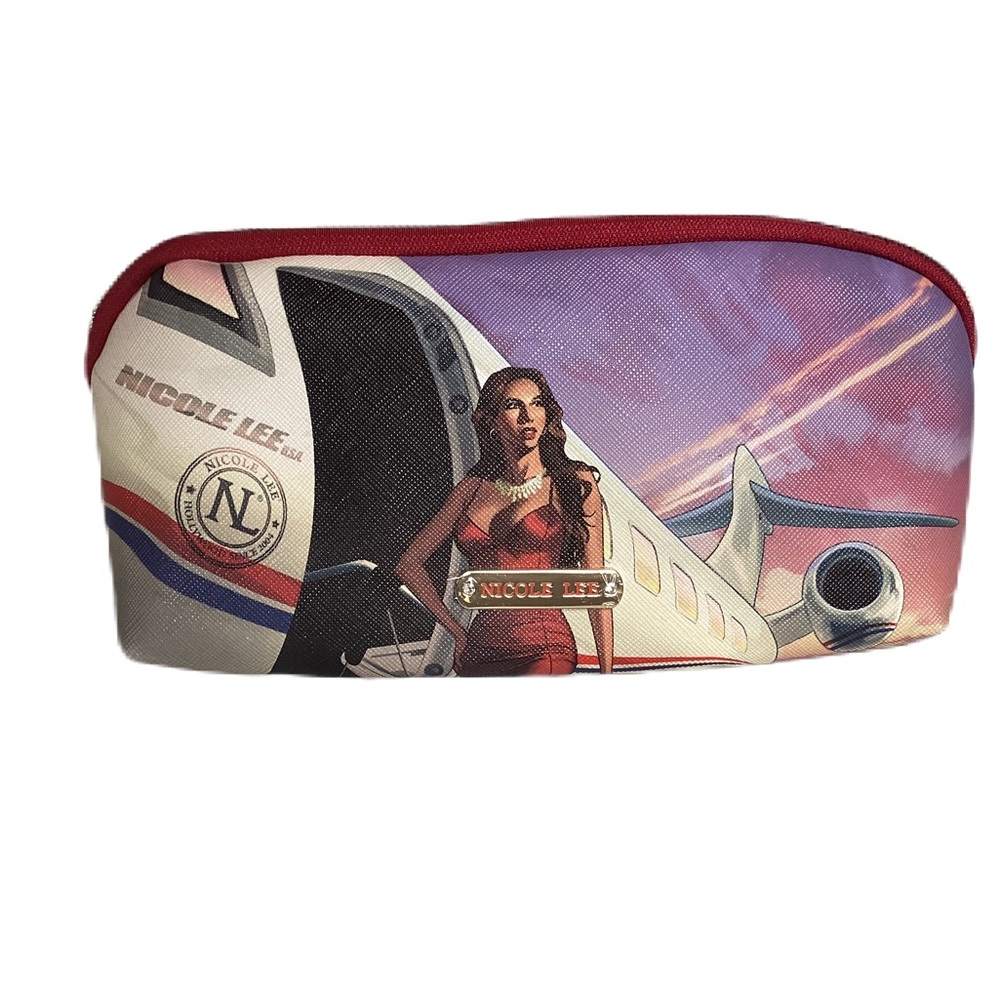 Nicole Lee cosmetic bag.